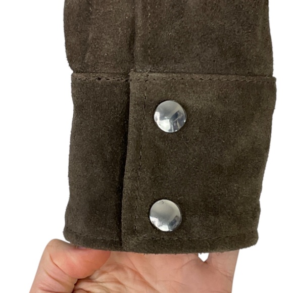 Mango Brown Suede Jacket - Picture 6 of 16